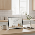 Kitchen Declutter in 7 Days